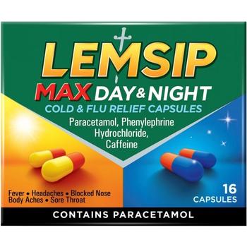 LEMSIP MAX DAY & NIGHT CAPSULES