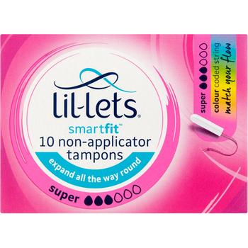 LIL-LETS SMARTFIT TAMPONS SUPER