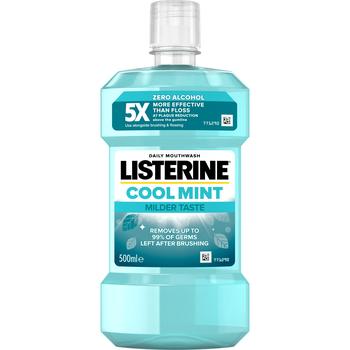 LISTERINE MOUTHWASH COOL MINT MILDER TASTE