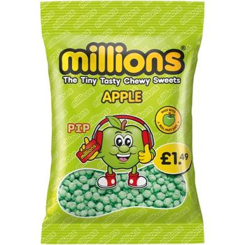 MILLIONS HANGING BAGS APPLE (PM £1.49)