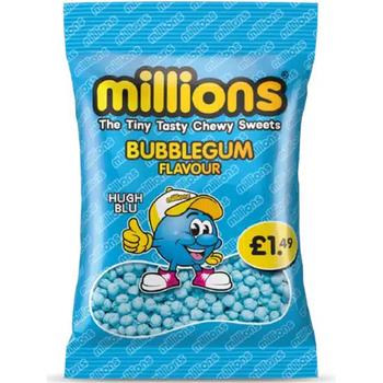 MILLIONS HANGING BAGS BUBBLEGUM (PM £1.49)