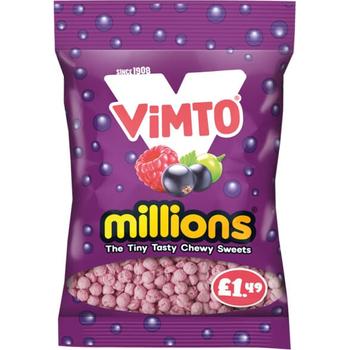 MILLIONS HANGING BAGS VIMTO (PM £1.49)