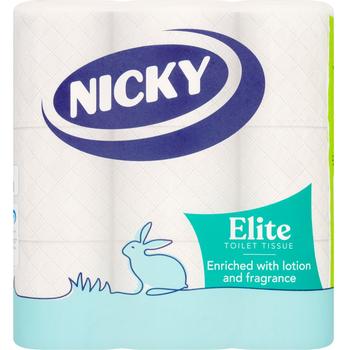 NICKY ELITE TOILET ROLL 3PLY