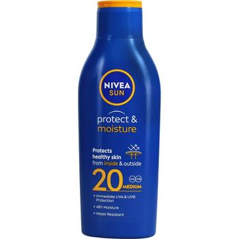 NIVEA SUN LOTION PROTECT AND MOISTURE SRF20