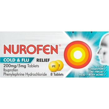 NUROFEN COLD & FLU RELIEF TABLETS