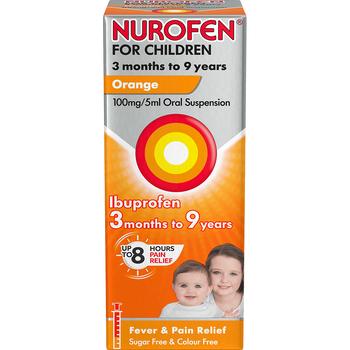 NUROFEN FOR CHILDREN ORANGE