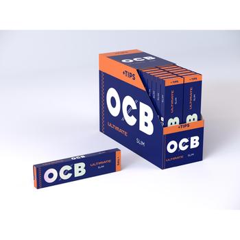 OCB ULTIMATE SLIM +TIPS CONNOISSEUR