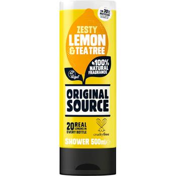 ORIGINAL SOURCE SHOWER GEL LEMON & TEA TREE