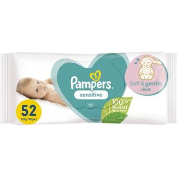PAMPERS SENSITIVE WIPES (52 WIPES)