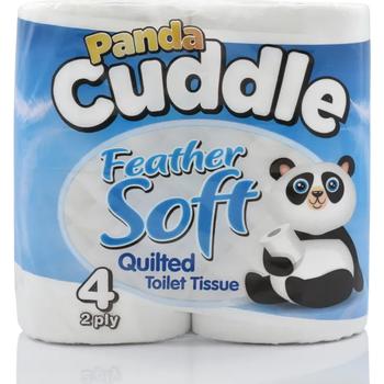 PANDA CUDDLE TOILET TISSUE CLASSIC 4-PACK-1009