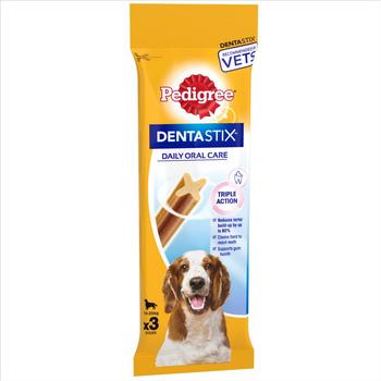 PEDIGREE DENTASTIX DAILY ORAL CARE STICKS MEDIUM DOG TREATS