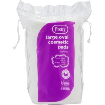 PRETTY LARGE OVAL COSMETIC PADS 50
