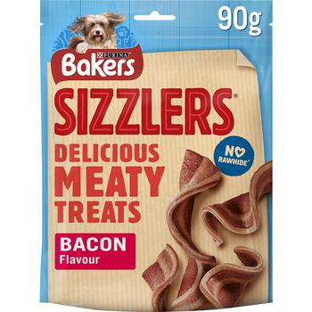 PURINA BAKERS SIZZLERS BACON FLAVOUR