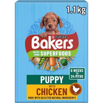 PURINA BAKERS SUPERFOODS PUPPY CHICKEN DRY DOG FOOD