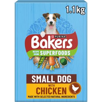 PURINA BAKERS SUPERFOODS SMALL DOG CHICKEN DRY DOG FOOD