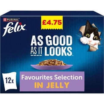 PURINA FELIX – AS GOOD AS IT LOOKS (JELLY FAVOURITES SELECTION)