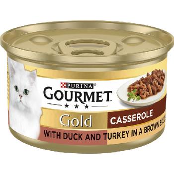 PURINA GOURMET GOLD DUO DUCK & TURKEY WET CAT FOOD