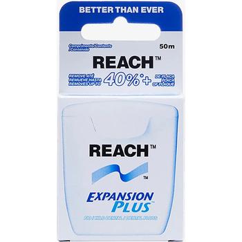 REACH FLOSS EXPANSION PLUS 50M DENTOTAPE WAXED