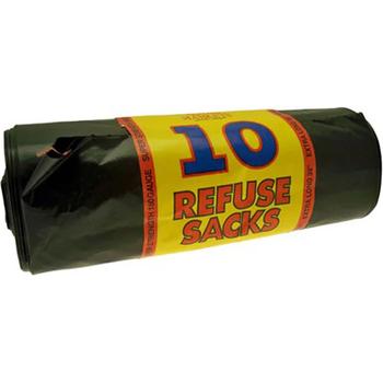 ROYAL MARKETS 10 HEAVY DUTY BLACK REFUSE SACKS