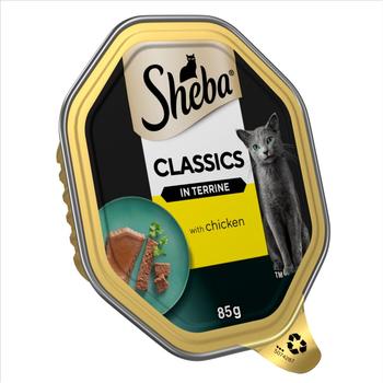 SHEBA CLASSICS CHICKEN IN TERRINE WET CAT FOOD-460748