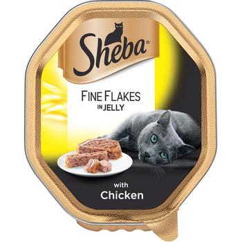 SHEBA FINE FLAKES CHICKEN IN JELLY WET CAT FOOD