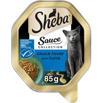 SHEBA SAUCE COLLECTION WITH TUNA WET CAT FOOD