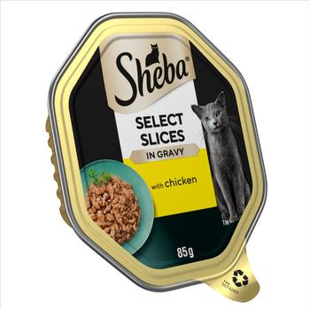 SHEBA SELECT SLICES CHICKEN IN GRAVY WET CAT FOOD-363763