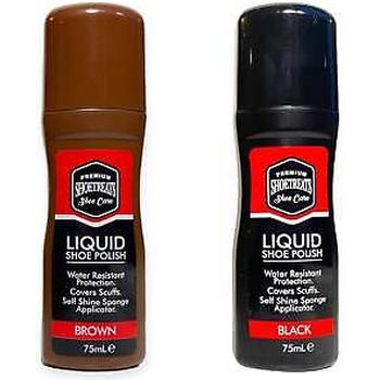 SHOETREATS SHOE CARE LIQUID SHOE POLISH MIXED BLACK & BROWN