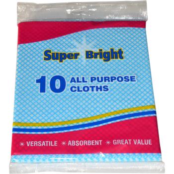 SUPERBRIGHT 10 ALL PURPOSE CLOTHS