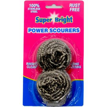 SUPERBRIGHT 2 PACK POWER SCOURERS
