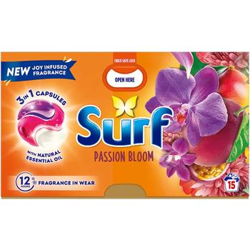 SURF CAPSULES PASSION BLOOM (15 WASHES)