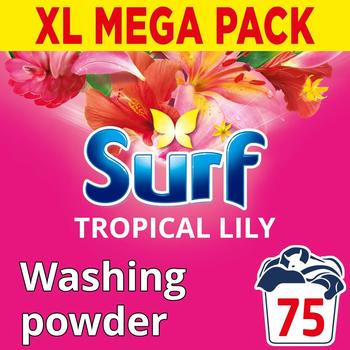 SURF WASHING POWDER TROPICAL & YLANG 75W-SUR602