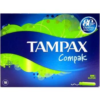 TAMPAX COMPAK SUPER TAMPONS