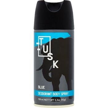 TUSK MENS DEODORANT BODY SPRAY BLUE