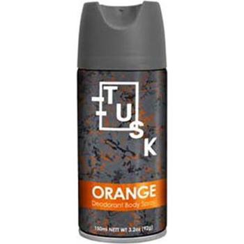 TUSK MENS DEODORANT BODY SPRAY ORANGE
