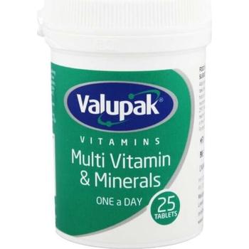 VALUPAK MULTI VITAMINS & MINERALS 25 TABLETS