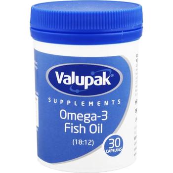 VALUPAK OMEGA-3 FISH OIL 30 CAPSULES