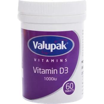 VALUPAK VITAMIN D3 60 TABLETS