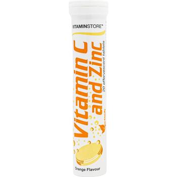 VITAMIN VITSTORE EFFERVESCENT VIT C ZINC TABS 20