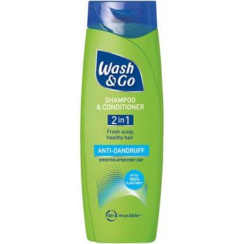 WASH & GO SHAMPOO & CONDITIONER 2 IN 1 ANTI DANDRUFF