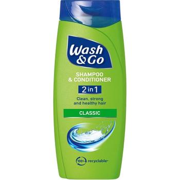 WASH & GO SHAMPOO & CONDITIONER 2 IN 1 CLASSIC