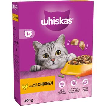 WHISKAS ADULT 1+ CHICKEN DRY CAT FOOD-449264