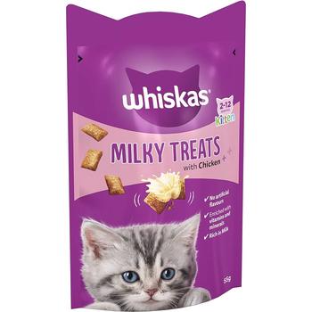 WHISKAS KITTEN MILKY CAT TREATS