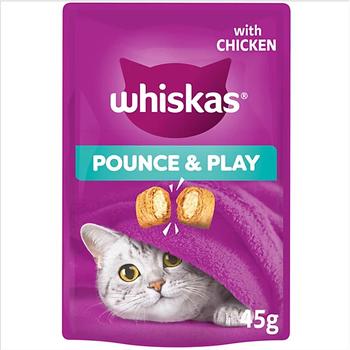 WHISKAS POUNCE & PLAY CAT TREATS