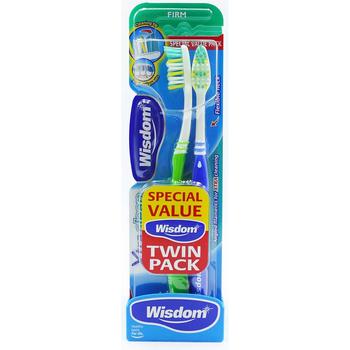 WISDOM TOOTHBRUSH EXTRA CLEAN TWIN FIRM