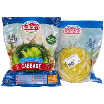 Balkans Vacuum Whole Cabbage