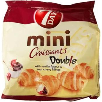 7 Days Croissant Mini Vanilla & Sour Cherry