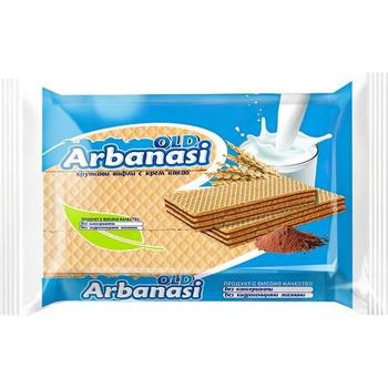 Arbanasi Crispy Cream Cacao Wafer (Old) Pm £1.19