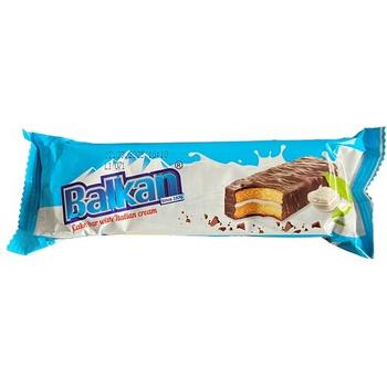 Balkan Dry Cake Bar W. Italian Cream Pm 3 For £1.29