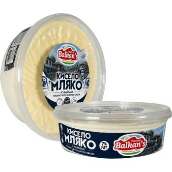 Balkan Yogurt W. Clotted Cream Pm £3.79